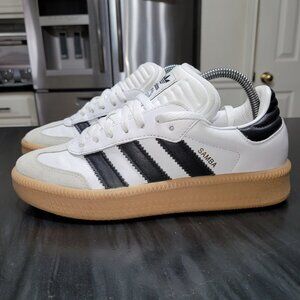 Adidas Originals Samba XLG J White Black Gum Youth / Women's Shoes JH6516 #3011